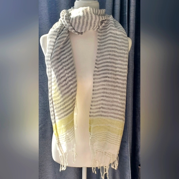 LINEN SCARF - Picture 1 of 3